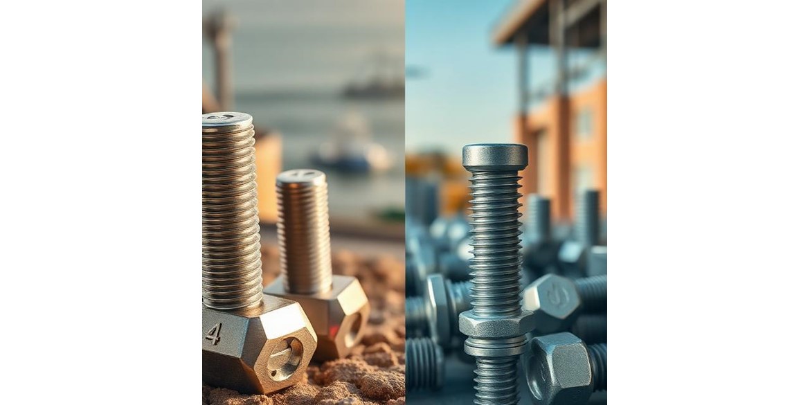 Galvanizli Civata mı Paslanmaz Civata mı? Dayanıklılık, Fiyat ve Kullanım Rehberi, galvanizli civata, paslanmaz civata, galvanizli mi paslanmaz mı, dış mekan civata seçimi, A2 paslanmaz civata, A4 paslanmaz civata, sıcak daldırma galvaniz, elektro galvaniz civata, deniz kenarı civata seçimi, civata korozyon direnci